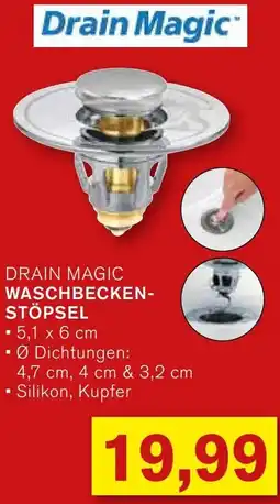 KODi DRAIN MAGIC WASCHBECKEN- STÖPSEL Angebot