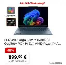 MediaMarkt LENOVO Yoga Slim 7 14AKP10 Angebot