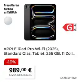 MediaMarkt APPLE iPad Pro Wi-Fi (2025) Angebot