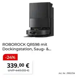 MediaMarkt ROBOROCK QR598 mit Dockingstation, Saug- &... Angebot