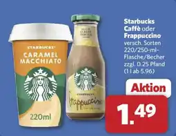 Combi Starbucks Caffè oder Frappuccino Angebot
