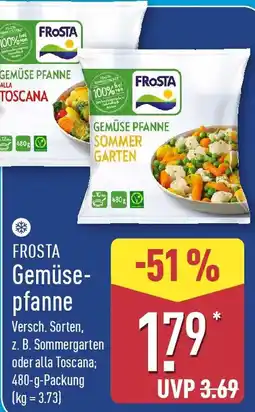 Aldi Nord FROSTA Gemüsepfanne Angebot