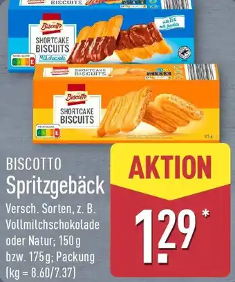Aldi Nord BISCOTTO Spritzgebäck Angebot
