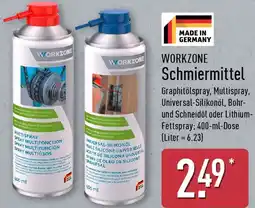 Aldi Nord WORKZONE Schmiermittel Angebot