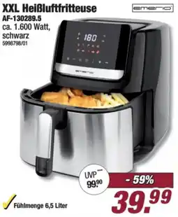 Poco Emerio XXL Heißluftfritteuse AF-130289.5 Angebot
