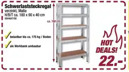 Poco Schwerlaststeckregal Angebot