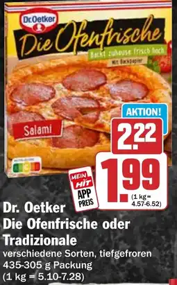 HIT Dr.Oetker Die Ofenfrische oder Tradizionale Angebot