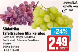 HIT Südafrika Tafeltrauben Mix kernlos Angebot