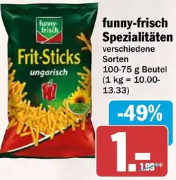 HIT funny-frisch Spezialitäten Angebot