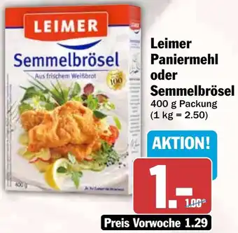 HIT Leimer Paniermehl oder Semmelbrösel Angebot