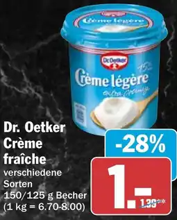 HIT Dr. Oetker Crème fraîche Angebot