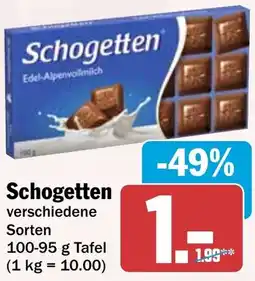 HIT Schogetten Angebot