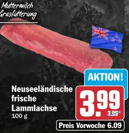 HIT Neuseeländische frische Lammlachse Angebot