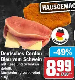 HIT Deutsches Cordon Bleu vom Schwein Angebot