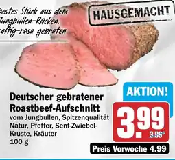 HIT Deutscher gebratener Roastbeef-Aufschnitt Angebot