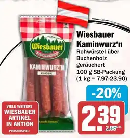 HIT Wiesbauer Kaminwurz'n Angebot