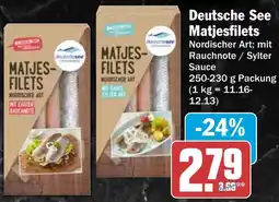 HIT Deutsche See Matjesfilets Angebot