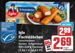 HIT Iglo Fischstäbchen Angebot