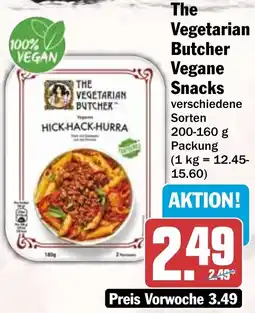 HIT The Vegetarian Butcher Vegane Snacks Angebot
