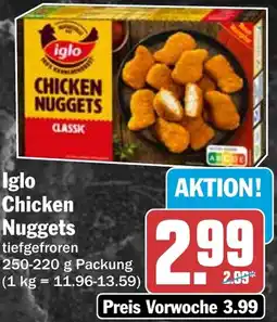HIT Iglo Chicken Nuggets Angebot