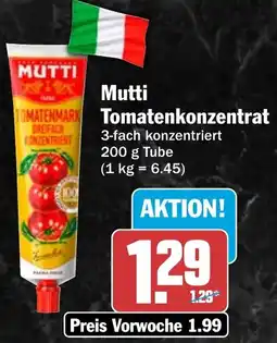 HIT Mutti Tomatenkonzentrat Angebot