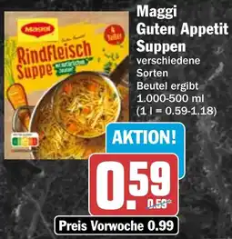 HIT Maggi Guten Appetit Suppen Angebot