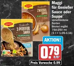 HIT Maggi für Genießer Sauce oder Suppe Angebot