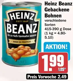 HIT Heinz Beanz Gebackene Bohnen Angebot