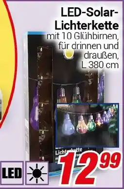 CENTERSHOP LED Solar Lichterkette Angebot