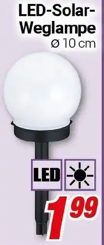 CENTERSHOP LED Solar Weglampe Angebot