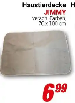 CENTERSHOP Haustierdecke JIMMY Angebot