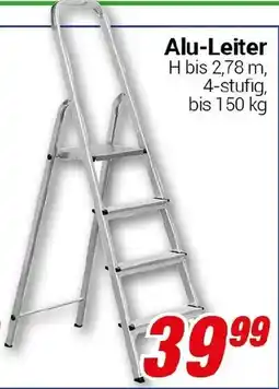 CENTERSHOP Alu Leiter Angebot