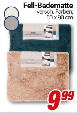 CENTERSHOP Fell Badematte Angebot
