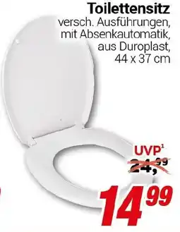 CENTERSHOP Toilettensitz Angebot