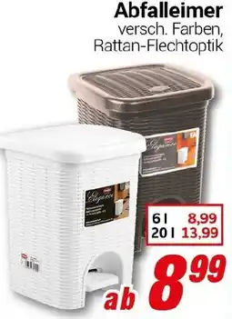 CENTERSHOP Abfalleimer Angebot