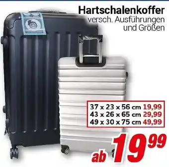 CENTERSHOP Hartschalenkoffer Angebot