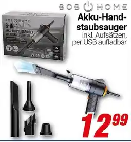 CENTERSHOP BOB HOME Akku Handstaubsauger Angebot