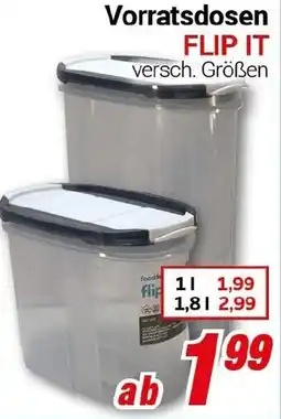 CENTERSHOP Vorratsdosen FLIP IT Angebot