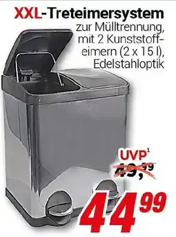 CENTERSHOP XXL Treteimersystem Angebot