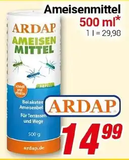 CENTERSHOP ARDAP Ameisenmittel Angebot