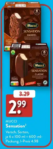 Aldi Süd MUCCI Sensation Angebot