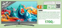 EP LOEWE LED-Fernseher vega 43 alu brushed + black Angebot