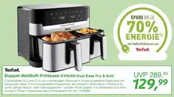 EP Tefal Doppel-Heißluft-Fritteuse EY905D Dual Easy Fry & Grill Angebot