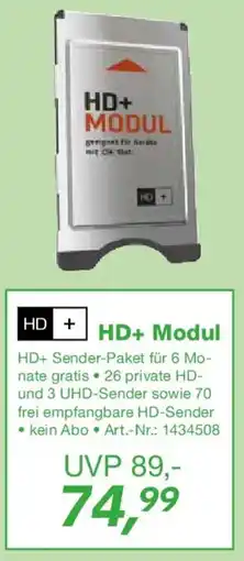 EP HD+ Modul Angebot