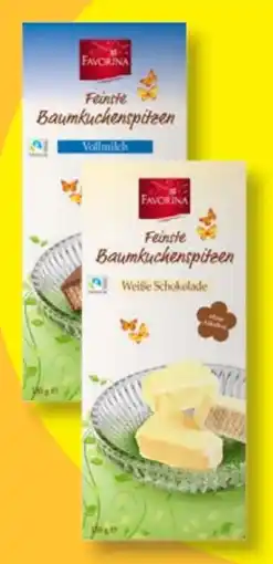 Lidl Favorina Feinste Baumkuchenspitzen Angebot