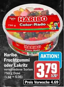 HIT Haribo Fruchtgummi oder Lakritz Angebot