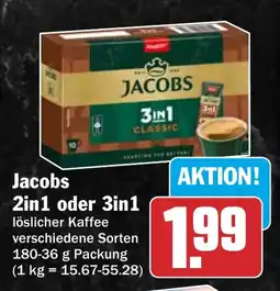 HIT Jacobs 2in1 oder 3in1 Angebot