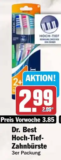 HIT Dr. Best Hoch-Tief- Zahnbürste Angebot