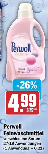 HIT Perwoll Feinwaschmittel Angebot