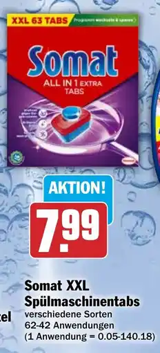 HIT Somat XXL Spülmaschinentabs Angebot